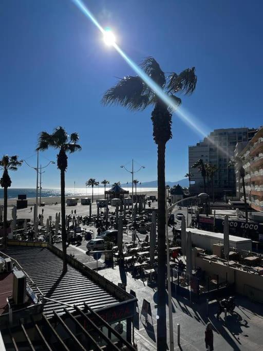 Appartement 20 Mts Plage, Pl Mediterranee, Vue Mer Parking Canet-en-Roussillon Exterior photo