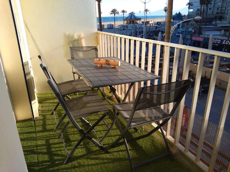 Appartement 20 Mts Plage, Pl Mediterranee, Vue Mer Parking Canet-en-Roussillon Exterior photo