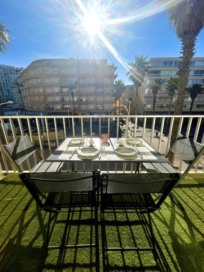 Appartement 20 Mts Plage, Pl Mediterranee, Vue Mer Parking Canet-en-Roussillon Exterior photo