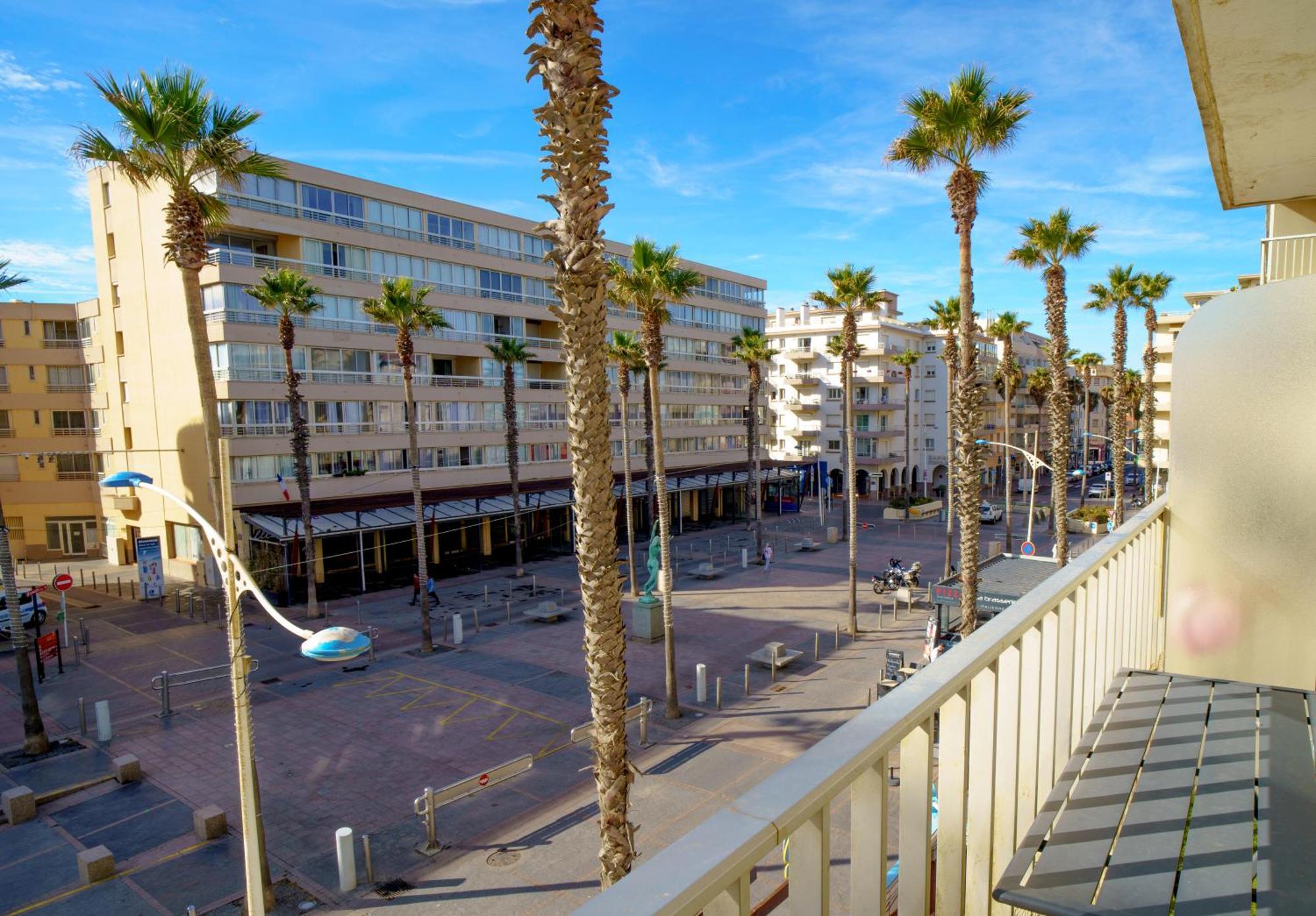 Appartement 20 Mts Plage, Pl Mediterranee, Vue Mer Parking Canet-en-Roussillon Exterior photo