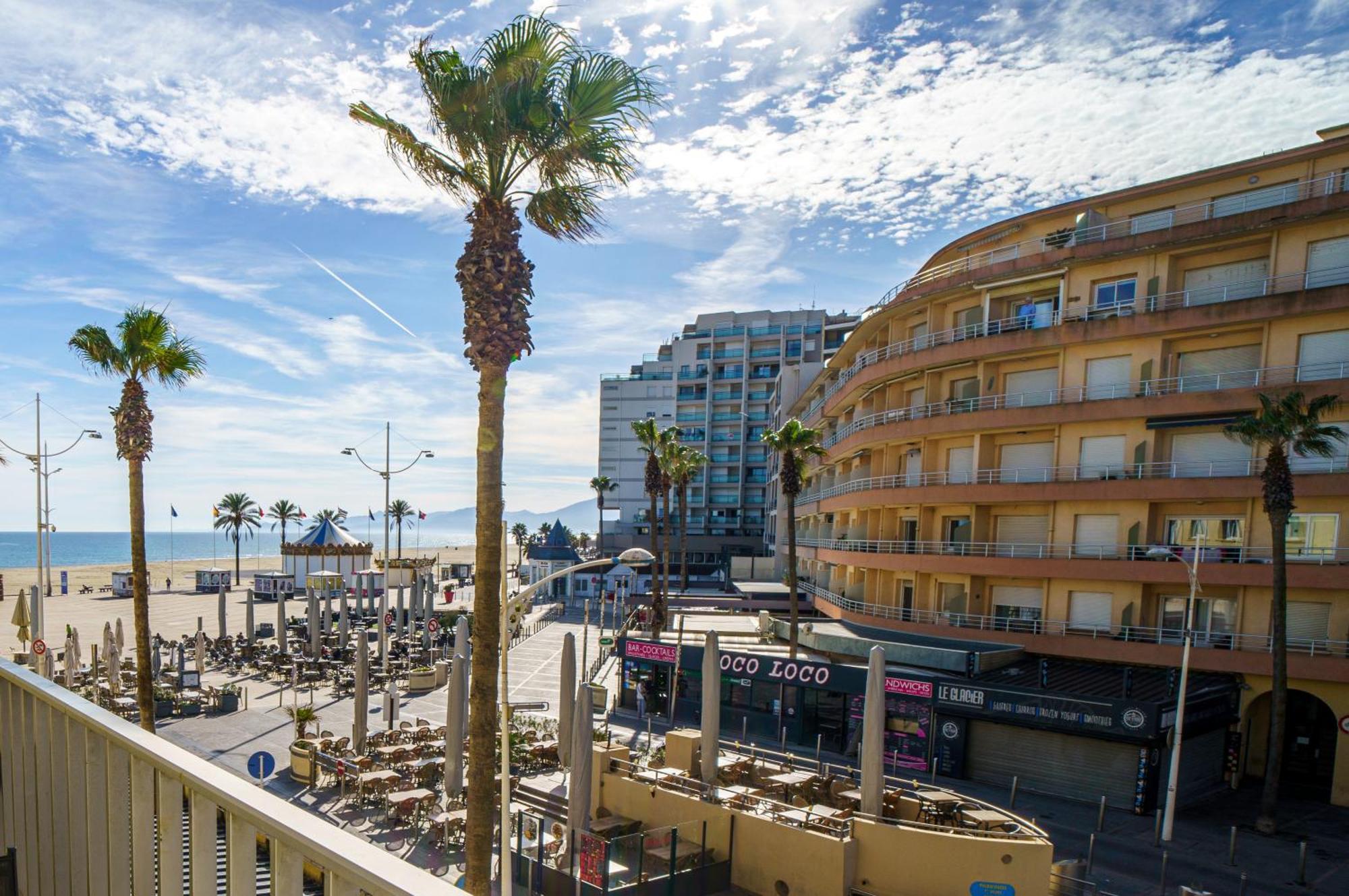 Appartement 20 Mts Plage, Pl Mediterranee, Vue Mer Parking Canet-en-Roussillon Exterior photo