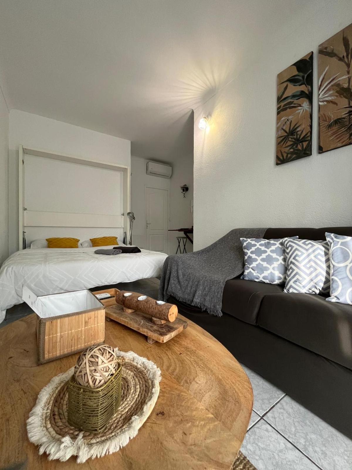 Appartement 20 Mts Plage, Pl Mediterranee, Vue Mer Parking Canet-en-Roussillon Exterior photo