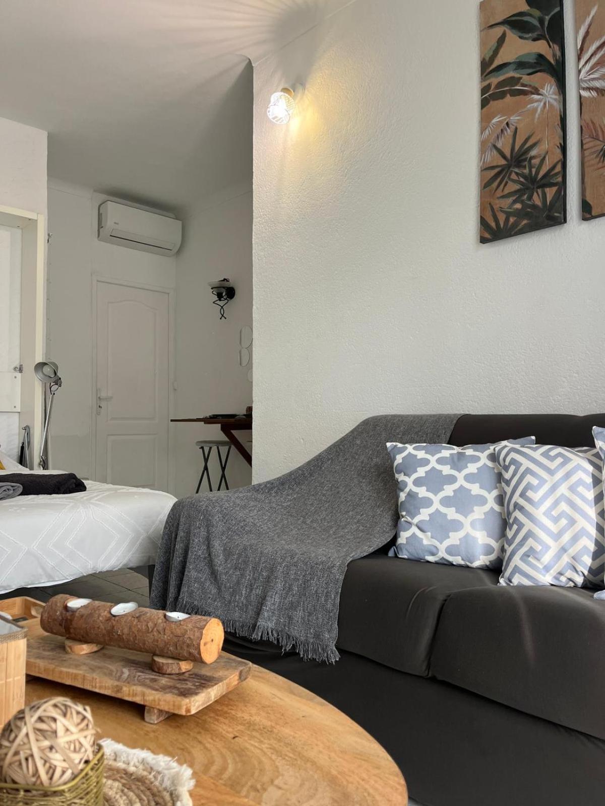 Appartement 20 Mts Plage, Pl Mediterranee, Vue Mer Parking Canet-en-Roussillon Exterior photo